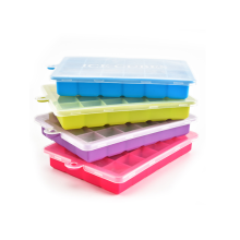 Yuming Factory Hot Sell 24 Cubes Silicone  Ice Cube Trays Set